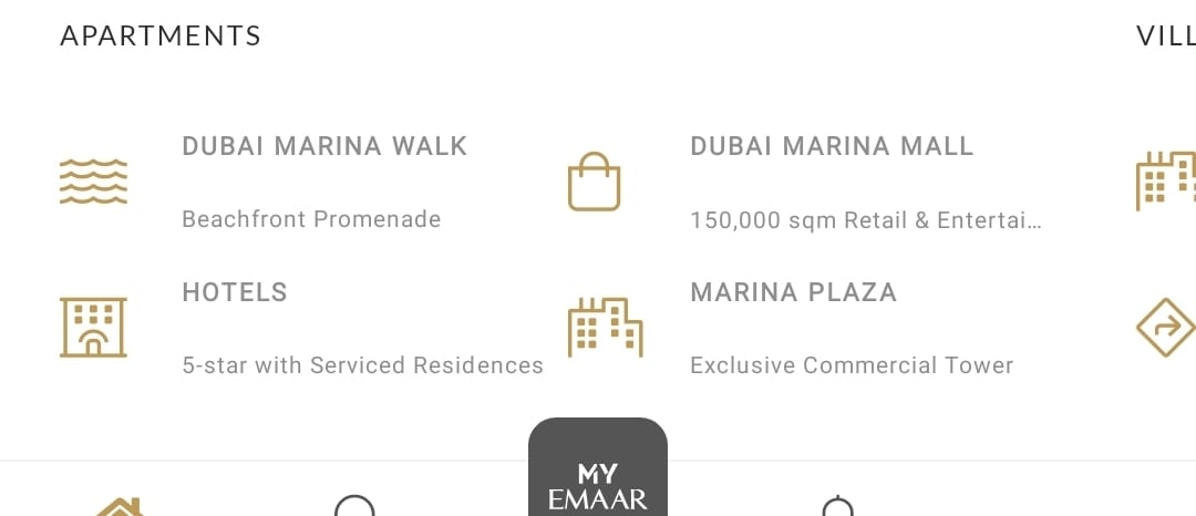 Valia home specifications and material board